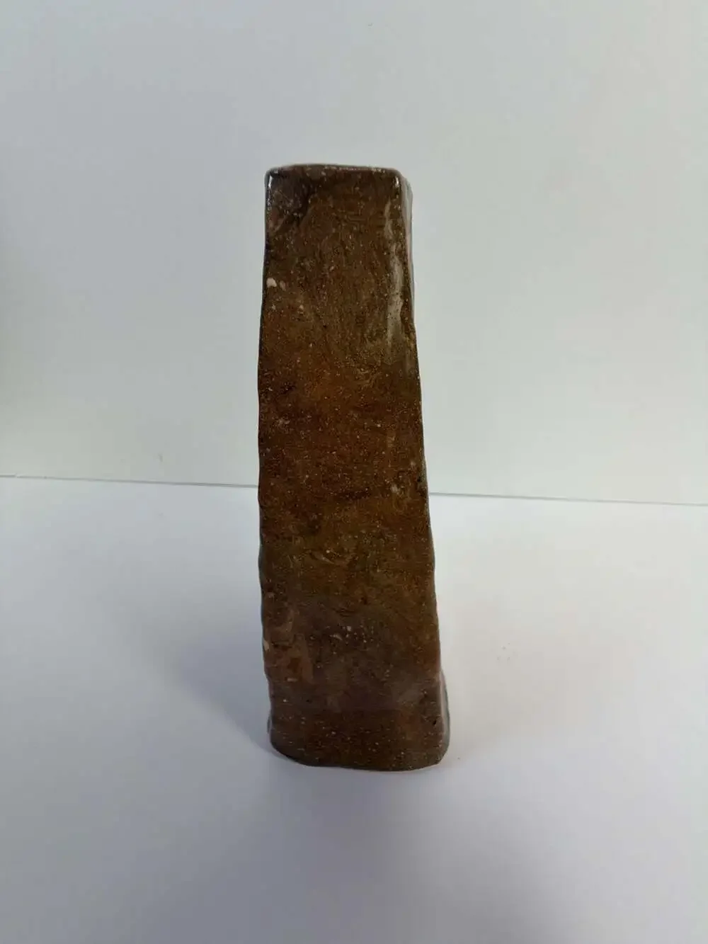 Handmade Studio Pottery Vase Signed Arlene Brown Glazed Stoneware